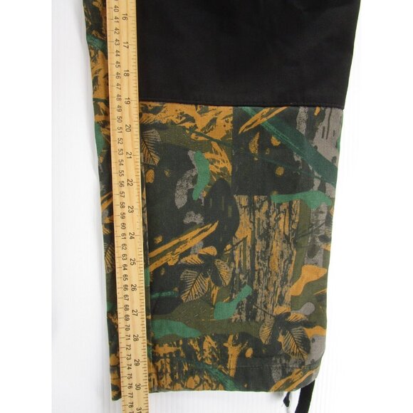 Monet Skateboards Pants 38 Cargo Camouflage Double Knee Baggy Skater - Picture 5 of 11